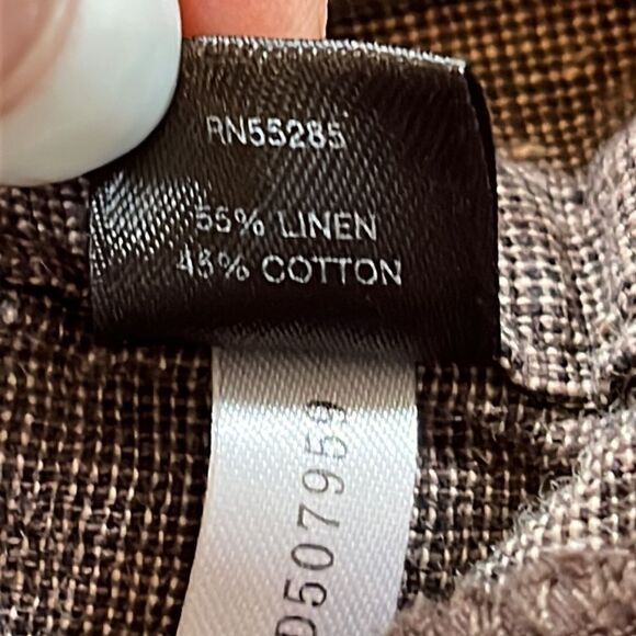 Womens’ Express Cotton/Linen Flare Pants Size 2 - Picture 5 of 6